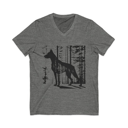 Watchful Eyes Unisex Short Sleeve V-Neck Tee