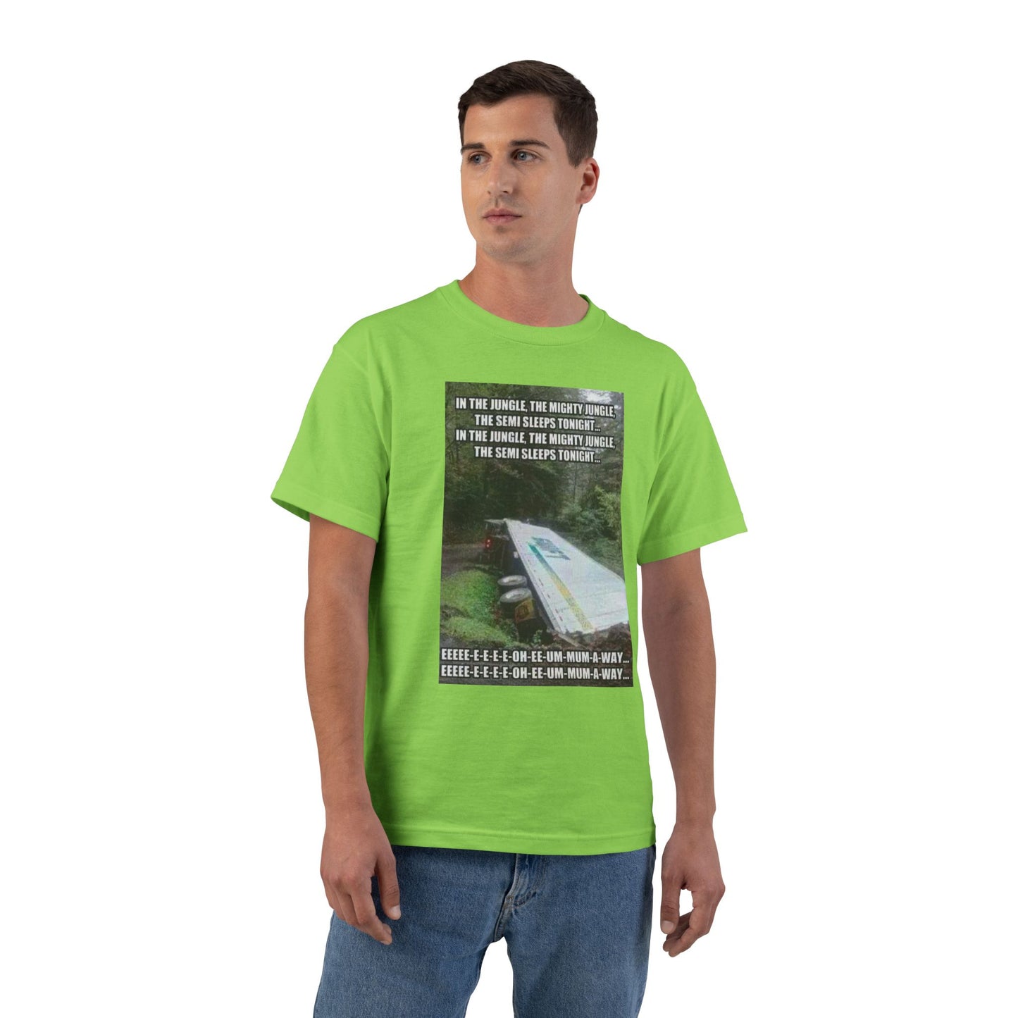 Semi Sleeps Men's Short-Sleeve Crewneck Tee