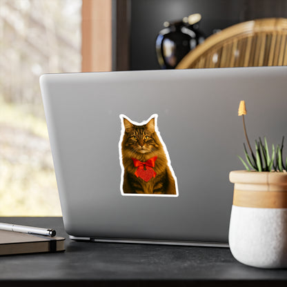 Cupid's Companion Cat Vinyl Decal