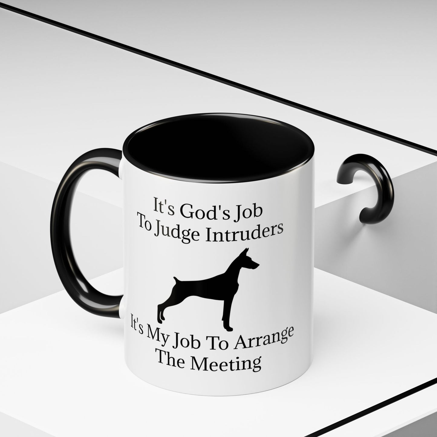 Arrange The Meeting 2-Tone Coffee Mug