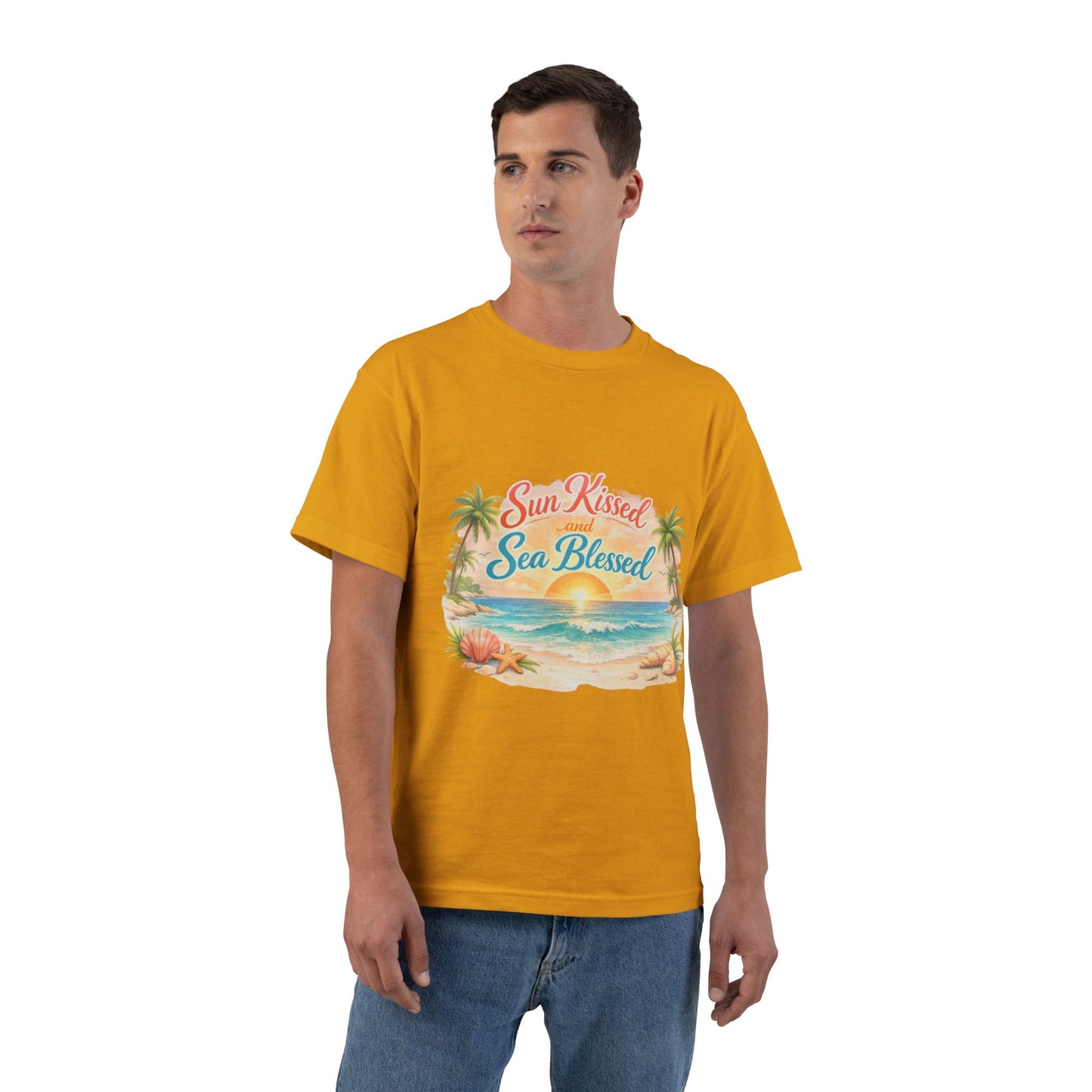 Sun Kissed Men's Short-Sleeve Crewneck Tee