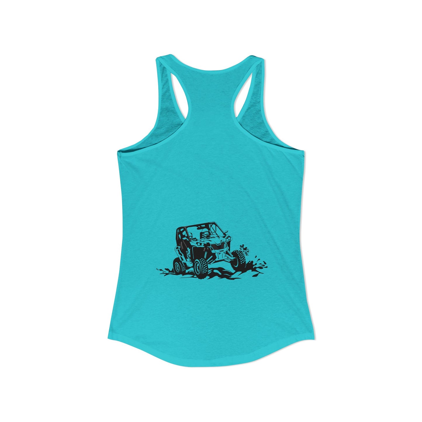 Slingin' Mud Side By Side Women's Racerback Tank