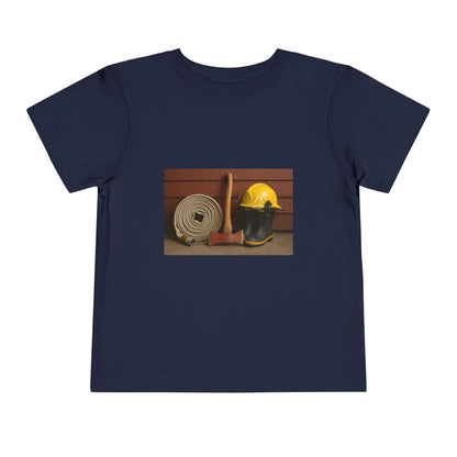 Fire/Rescue Appreciation Toddler Unisex Short Sleeve Crewneck Tee