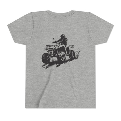 Slingin' Mud Quad Youth Unisex Short Sleeve Crewneck Tee