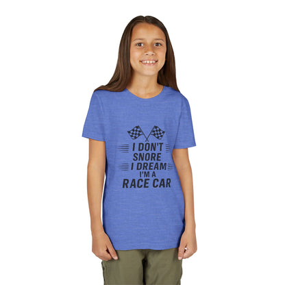 I Don't Snore Youth Unisex Short Sleeve Crewneck Tee