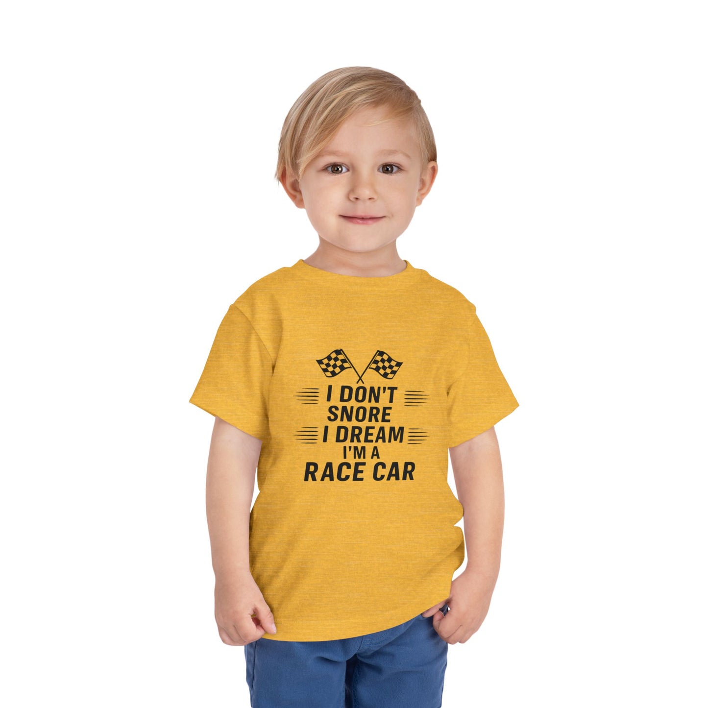 I Don't Snore Toddler Unisex Short Sleeve Crewneck Tee