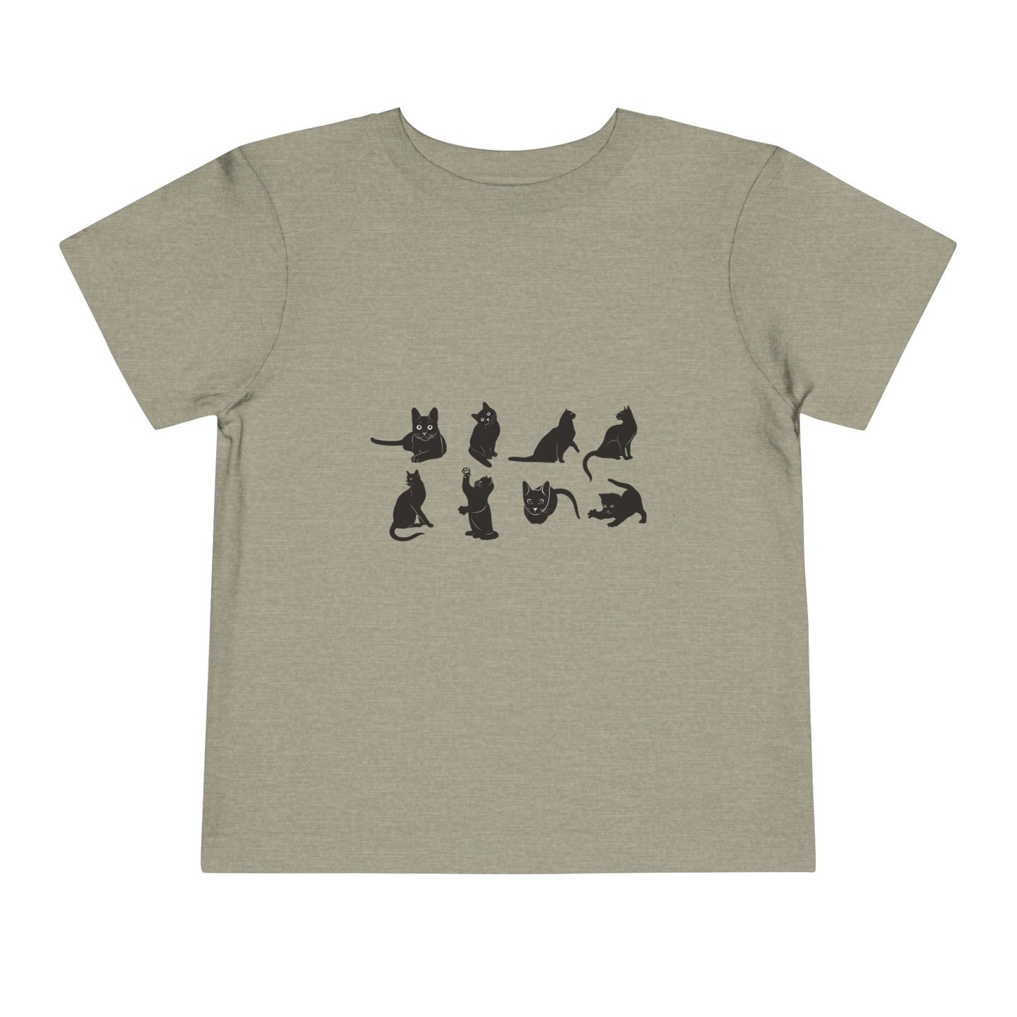 Cats Toddler Unisex Short Sleeve Crewneck Tee