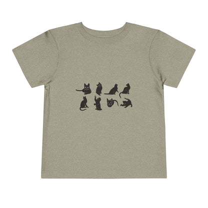Cats Toddler Unisex Short Sleeve Crewneck Tee