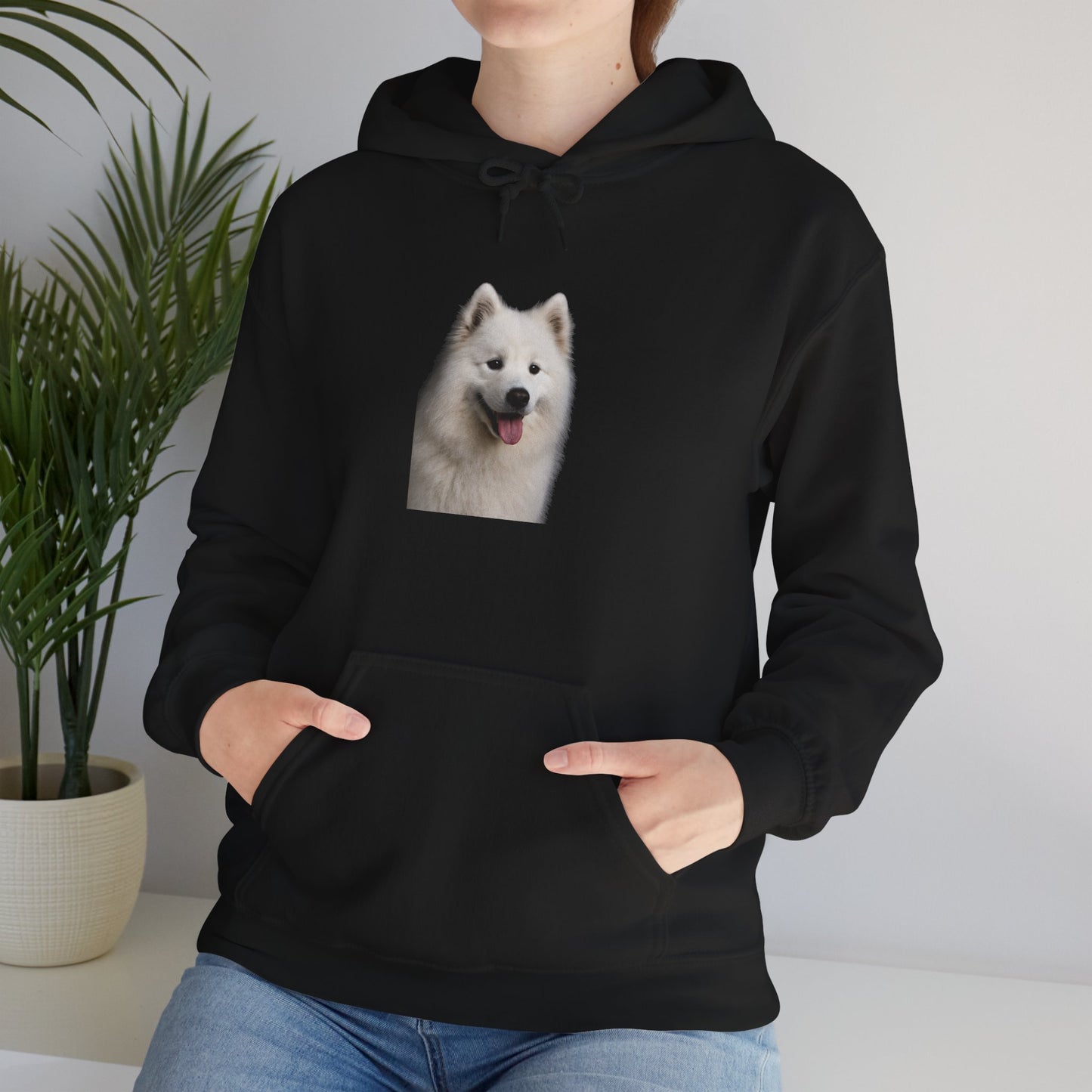 Samoyed Head Unisex Hoodie