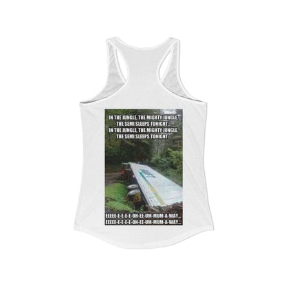 Semi Sleeps Women's Racerback Tank