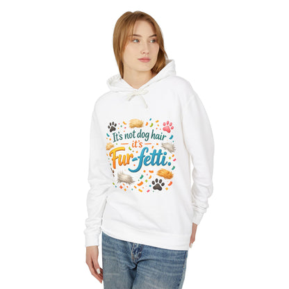 Fur-Fetti Dog Unisex Lightweight Hoodie