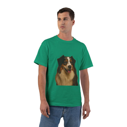 Aussie Head Men's Short-Sleeve Crewneck Tee