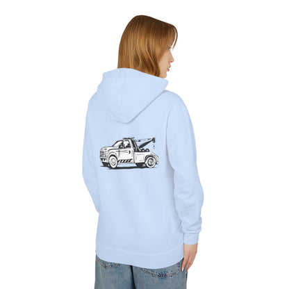 Wheel Lift Tow Truck Unisex Lightweight Hoodie