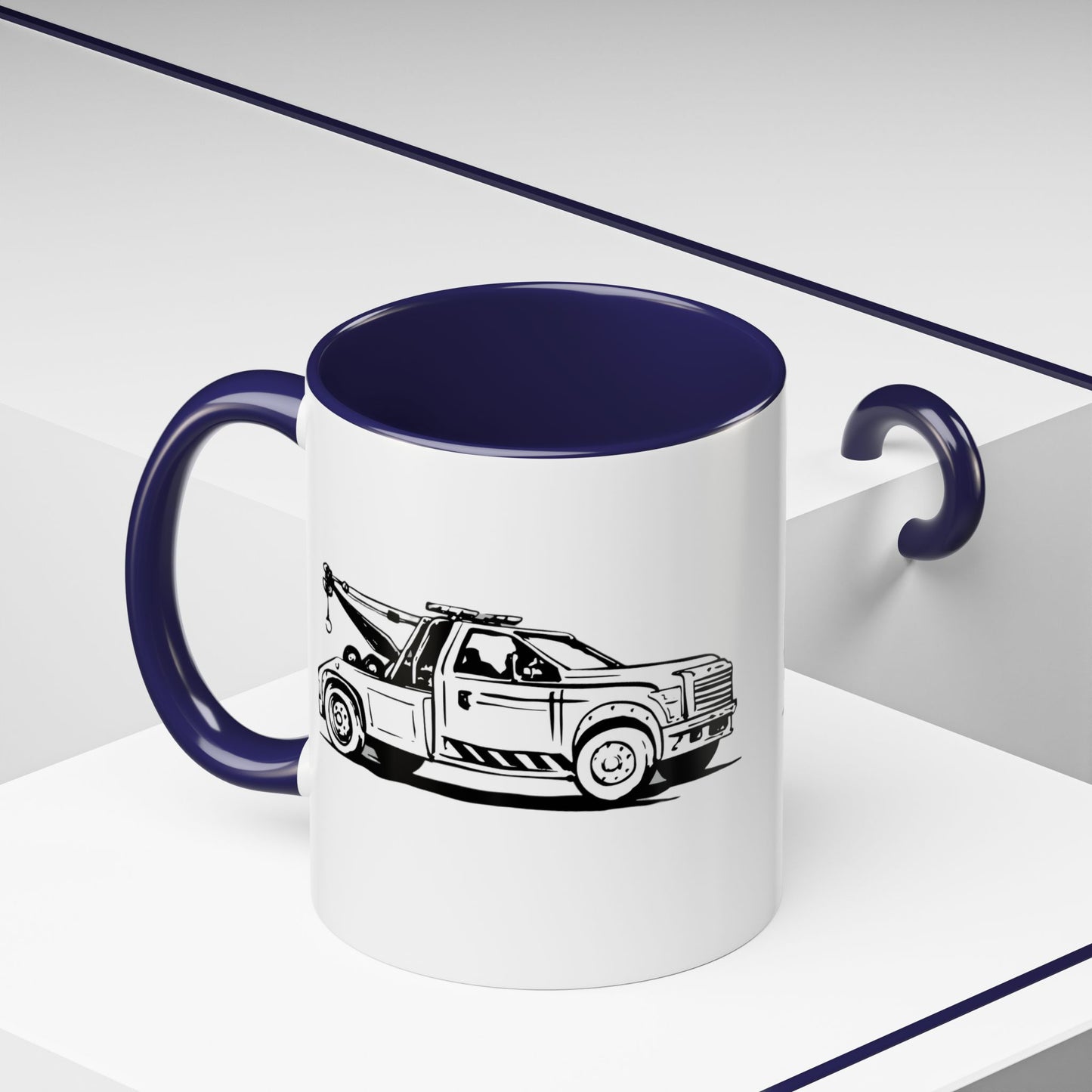 Wheel Lift Tow Truck 2-Tone Coffee Mug