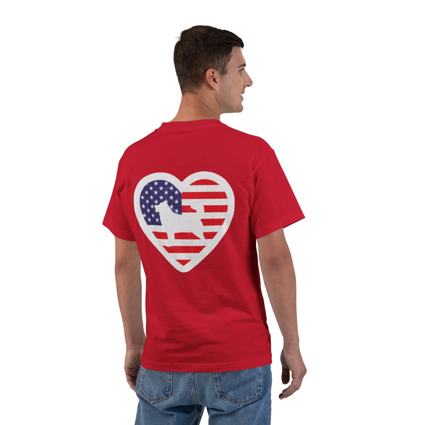 Malamute Flag Men's Short-Sleeve Crewneck Tee