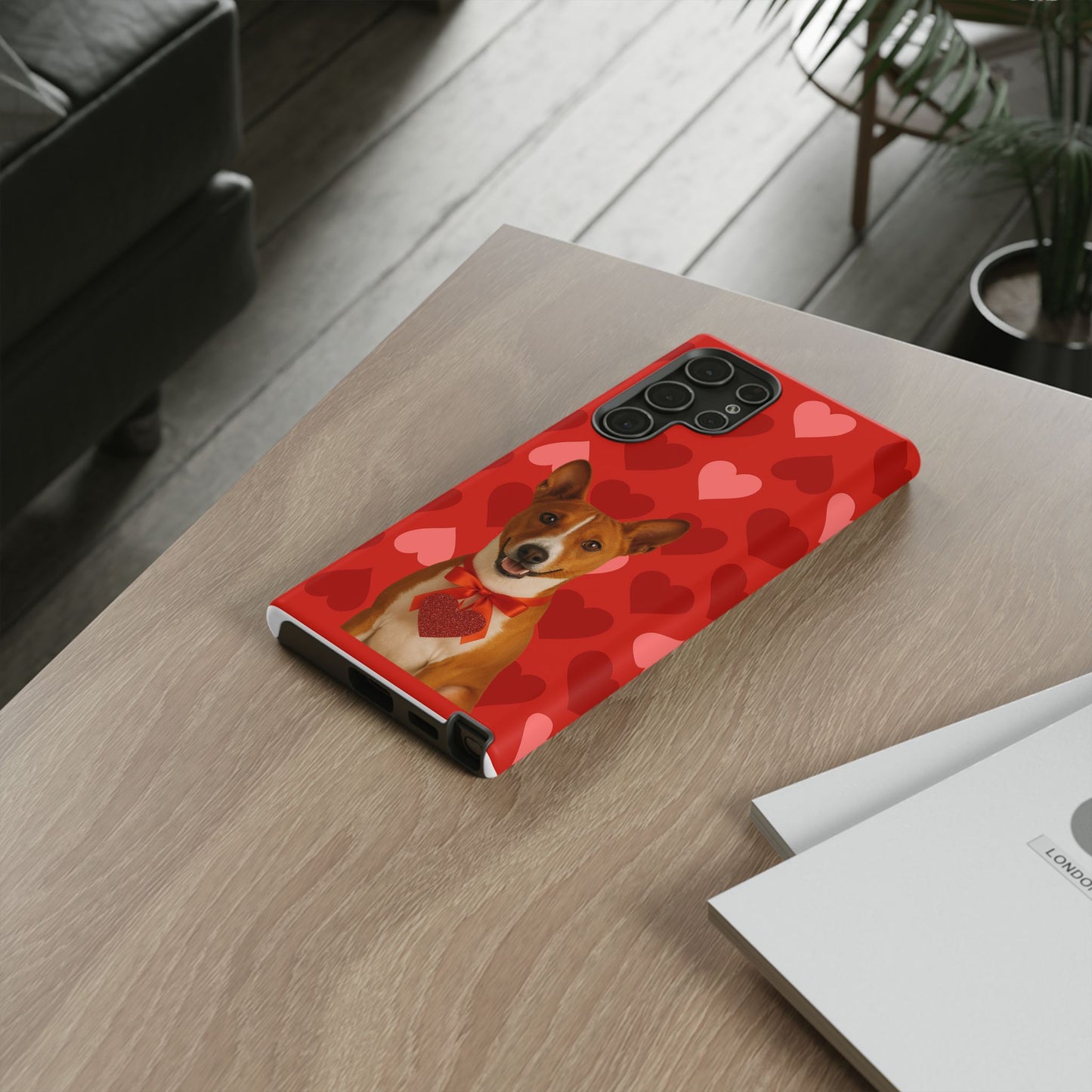 Cupid's Companion Basenji Samsung Case