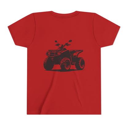 Off The Beaten Path Quad Youth Unisex Short Sleeve Crewneck Tee