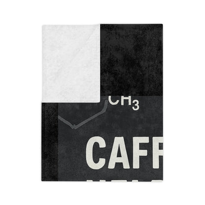 Socially Acceptable Velveteen Microfiber Blanket