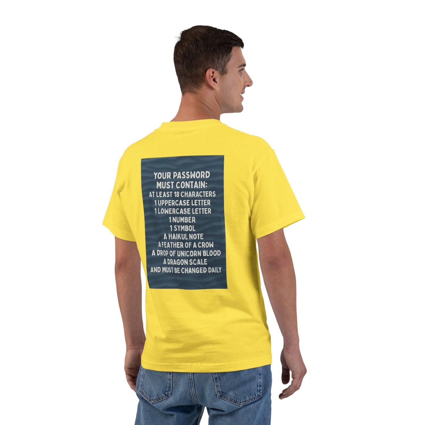 Password Men's Short-Sleeve Crewneck Tee