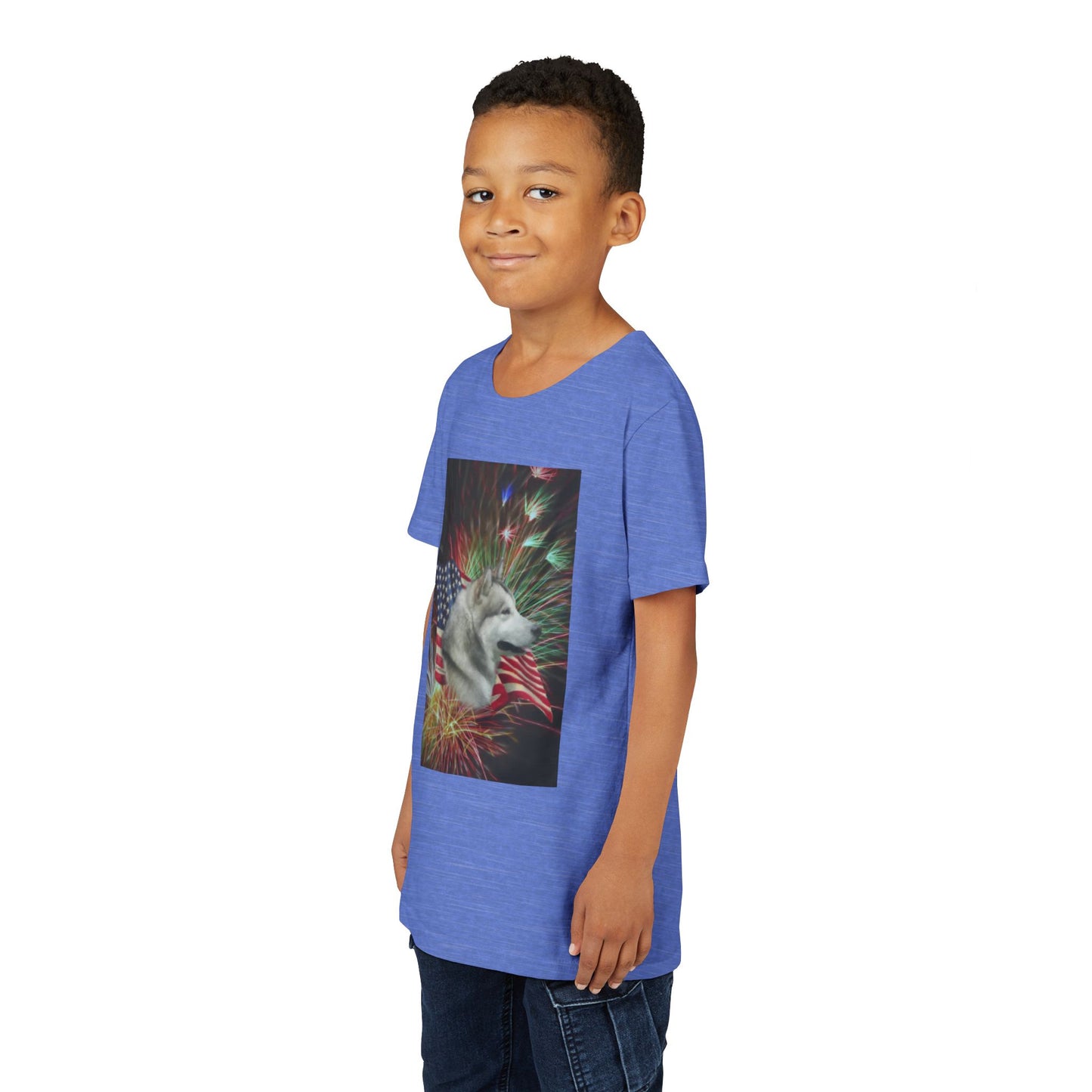 American Malamute Youth Unisex Short Sleeve Crewneck Tee