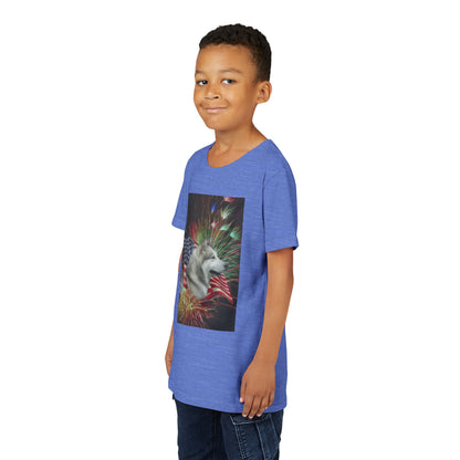 American Malamute Youth Unisex Short Sleeve Crewneck Tee