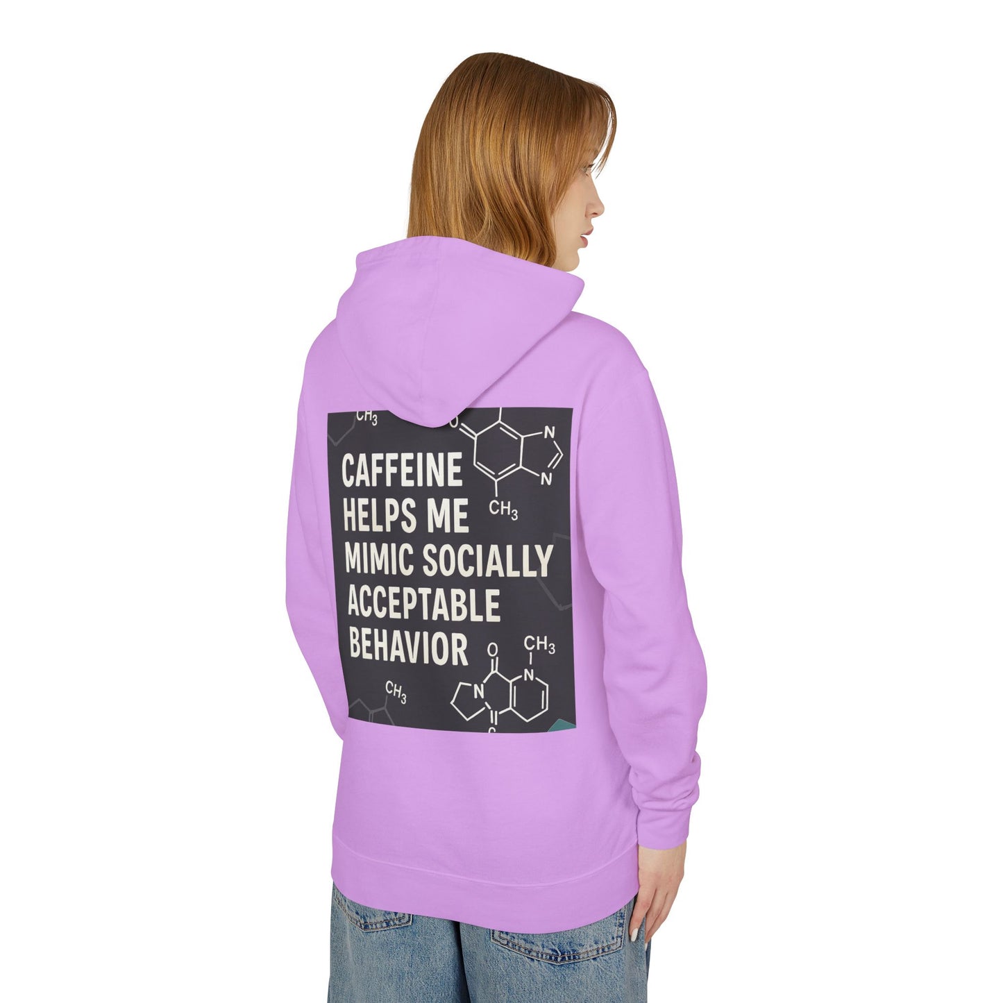 Socially Acceptable Unisex Lightweight Hoodie