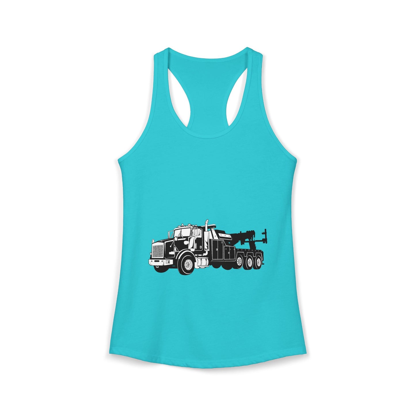 Heavy Tow Truck Women's Racerback Tank