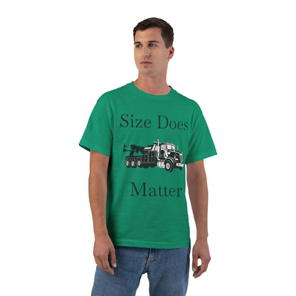 Size Does Matter Men's Short-Sleeve Crewneck Tee