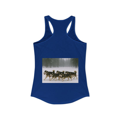 Mush On Women's Racerback Tank