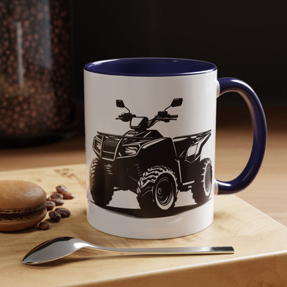 Off The Beaten Path Quad 2-Tone Coffee Mug