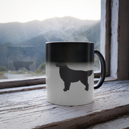 Golden Silhouette Color Changing Mug