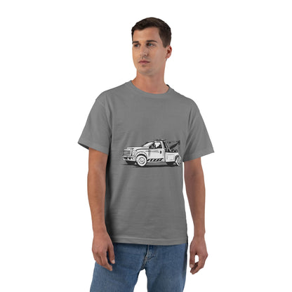 Wheel Lift Tow Truck Men's Short-Sleeve Crewneck Tee