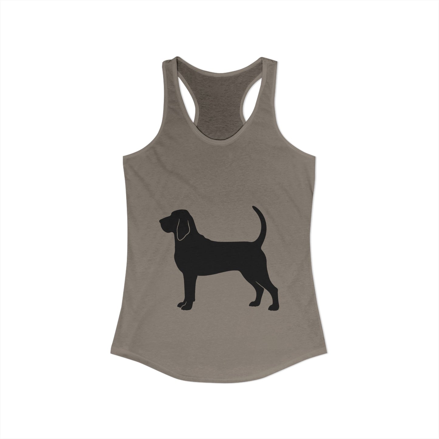 Bloodhound Silhouette Women's Racerback Tank