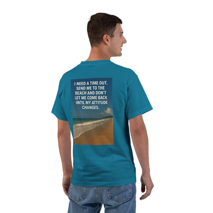 Time Out Men's Short-Sleeve Crewneck Tee
