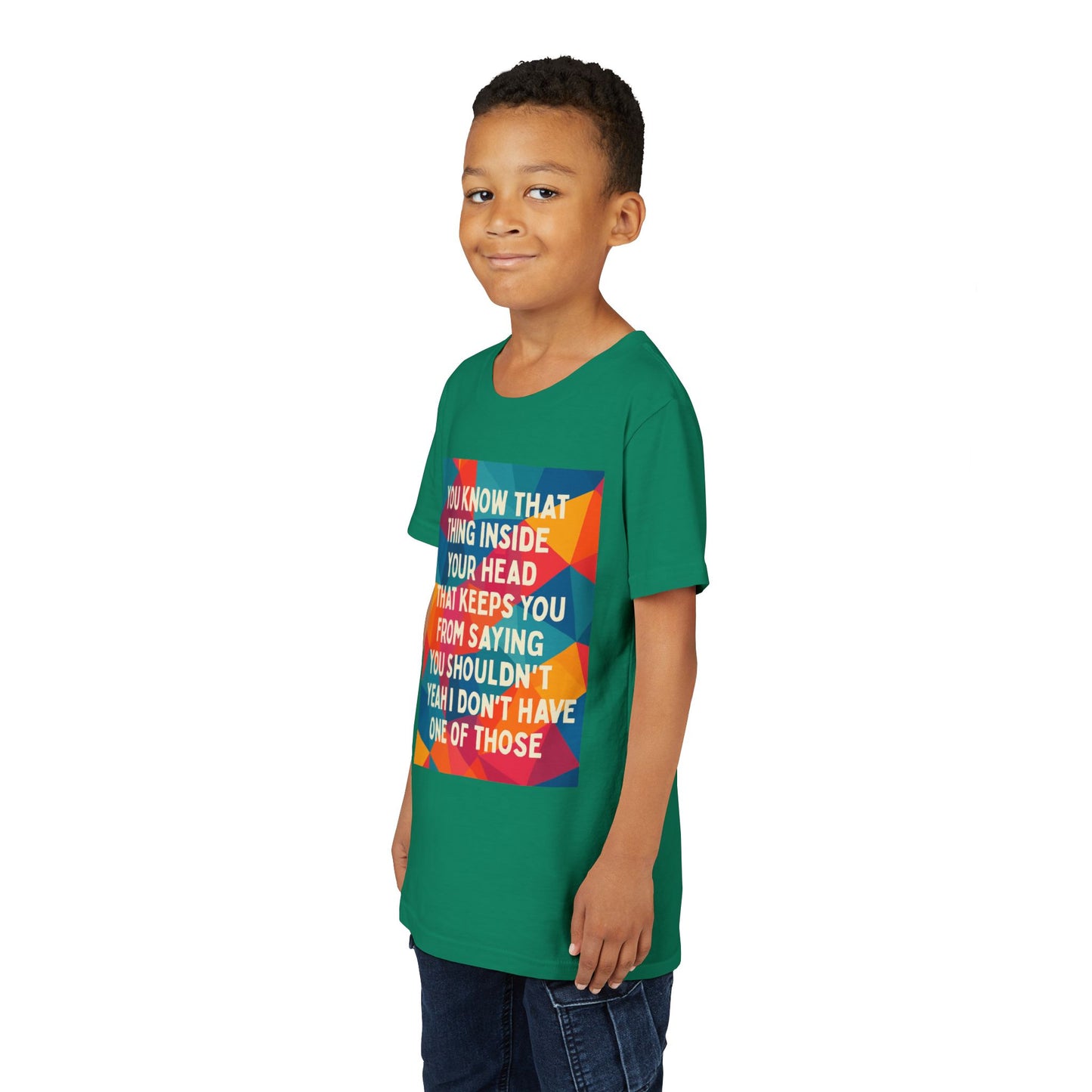 No Filter Youth Unisex Short Sleeve Crewneck Tee