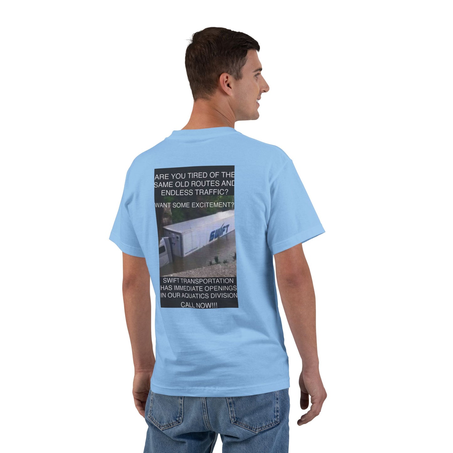 Swift Aquatics Men's Short-Sleeve Crewneck Tee