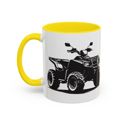 Off The Beaten Path Quad 2-Tone Coffee Mug