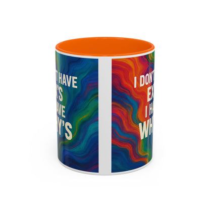 X's And Y's 2-Tone Coffee Mug