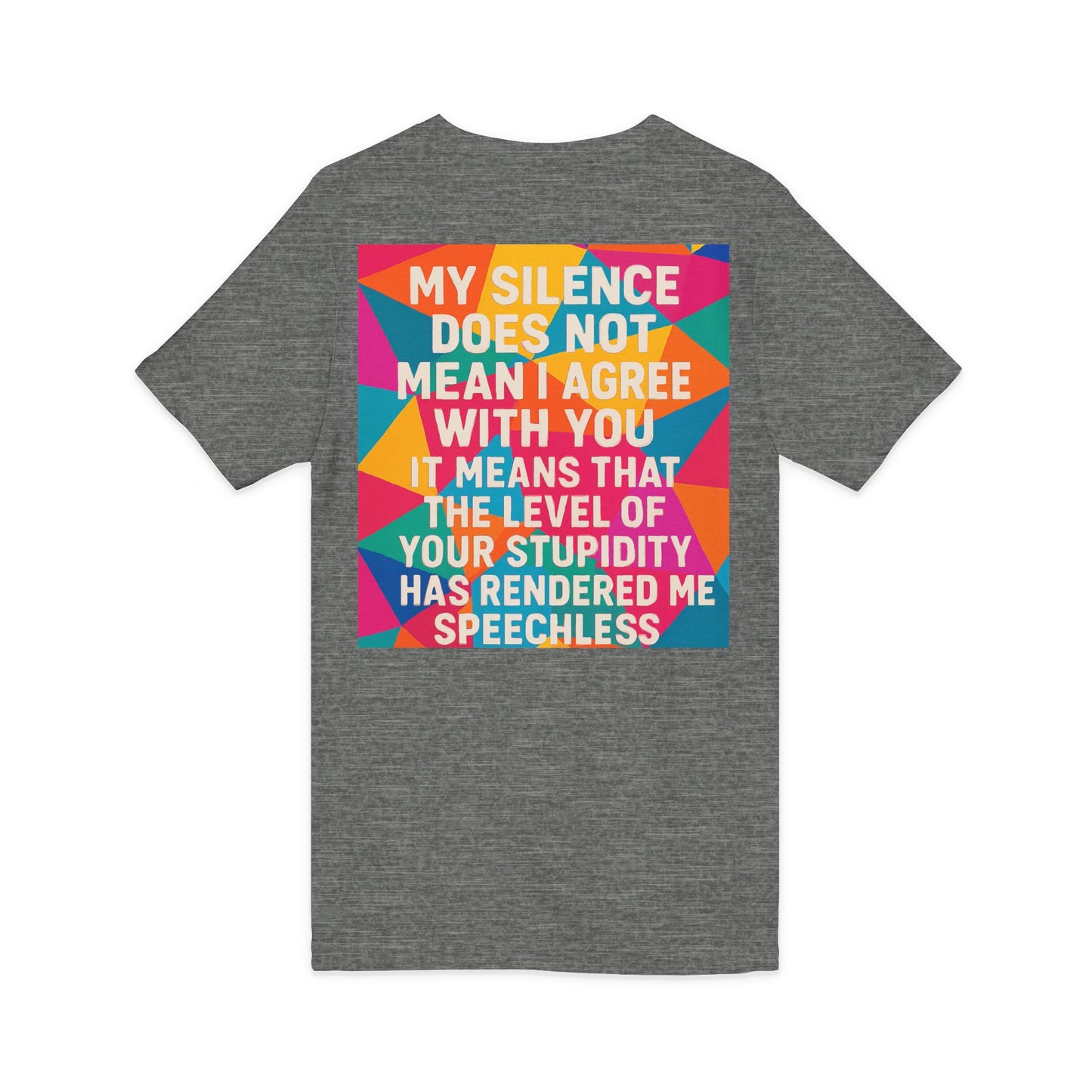 Speechless Unisex Short Sleeve V-Neck Tee
