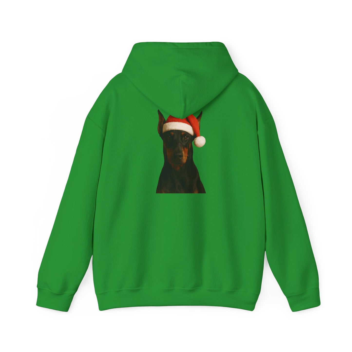 Santa Paws Doberman Unisex Hoodie