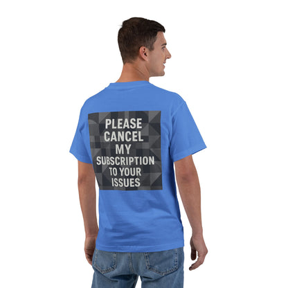 Cancel My Subscription Men's Short-Sleeve Crewneck Tee