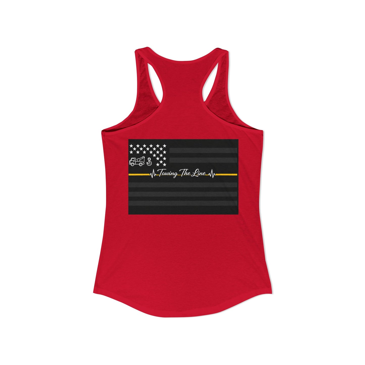 Thin Yellow Line Women's Racerback Tank