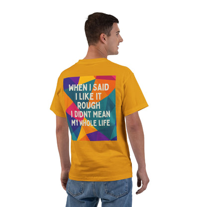 Like It Rough Men's Short-Sleeve Crewneck Tee