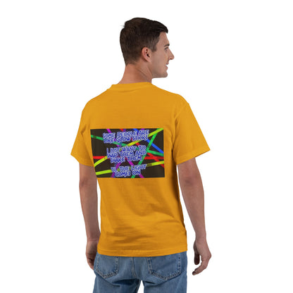 Glow Sticks Men's Short-Sleeve Crewneck Tee