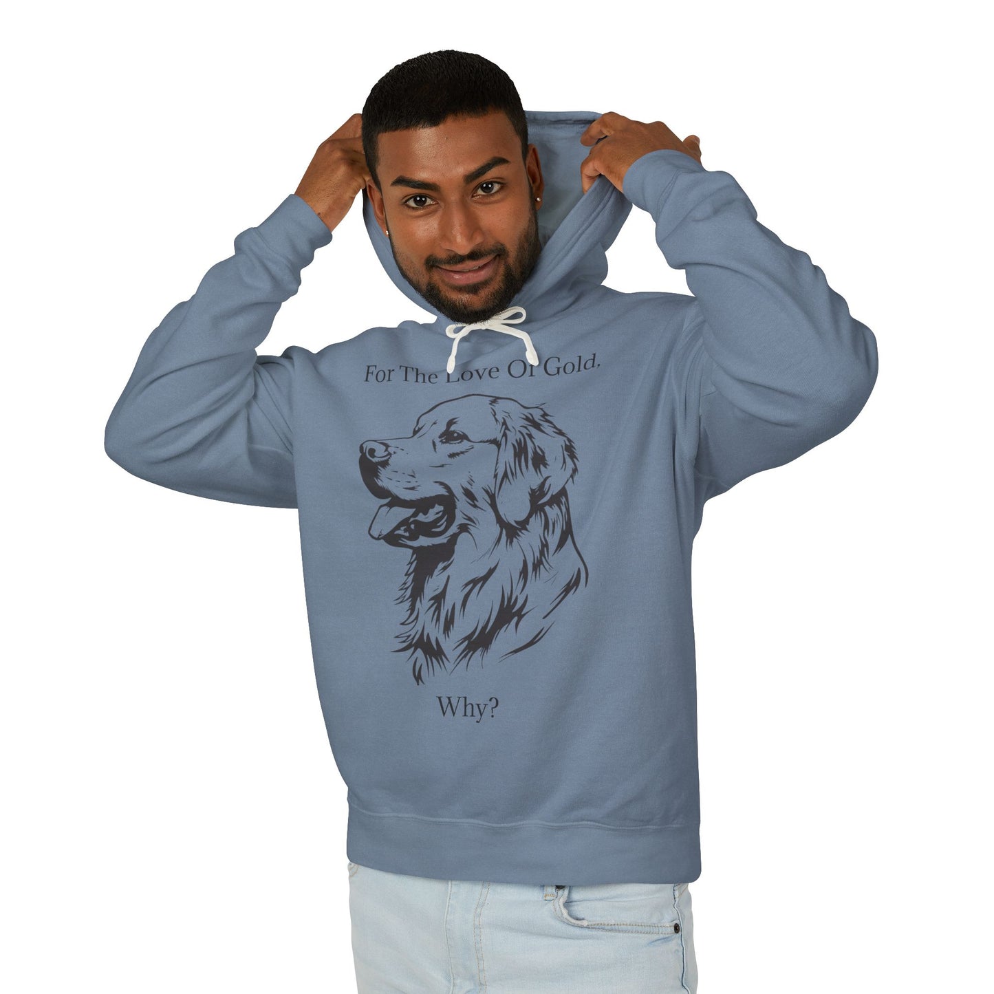 For The Love Of Gold Unisex Lightweight Hoodie