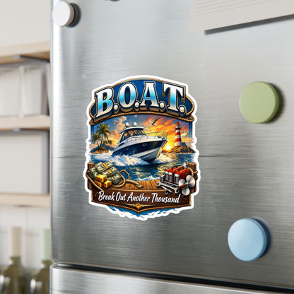 B.O.A.T. Vinyl Decal
