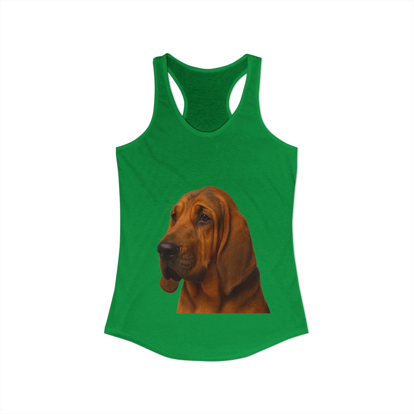 Bloodhound Head Women's Racerback Tank
