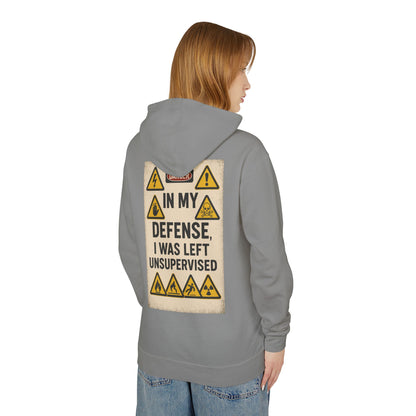 Unsupervised Unisex Lightweight Hoodie