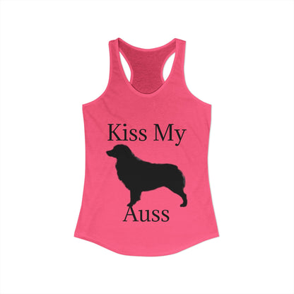 Kiss My Auss Women's Racerback Tank