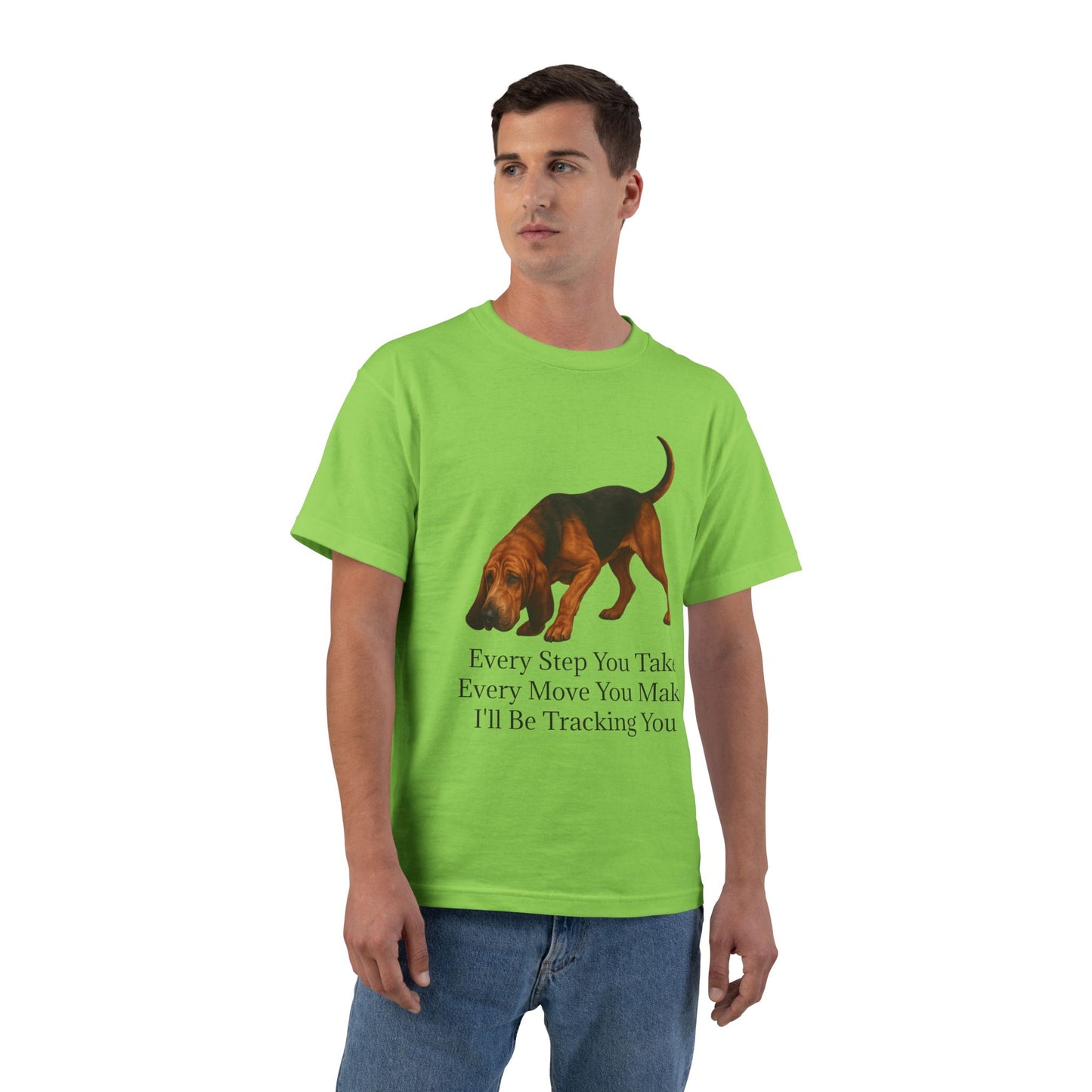 Tracking You Men's Short-Sleeve Crewneck Tee